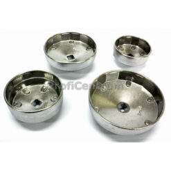 Alternative view of Aluminium Ölfilterkappen Satz 23-tlg mit Ratsche Ölfilterschlüssel Ölfilter Kappe