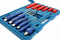 Alternative view of Profi-Schraubendreher Satz 12-tlg Schraubenzieher mit Schlagkappe Kreutz Schlitz