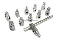 Alternative view of Öldeckel Steckschlüsseln Satz 12-tlg Ölschrauben Ölwannenschlüssel