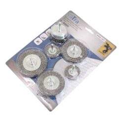 Alternative view of Topfbürsten Bürsten 6-tlg. Set Stahl