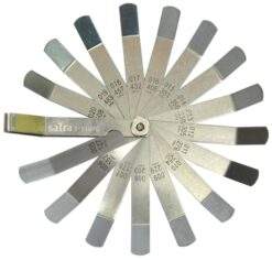 Alternative view of 16-Blatt Abstandslehre Fühlerlehre Ventillehre gebogen