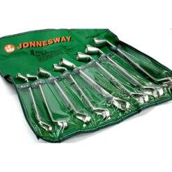 Alternative view of Doppel Ringschlüssel-Satz Schraubenschlüssel Set gebogen 8tlg 6-20mm