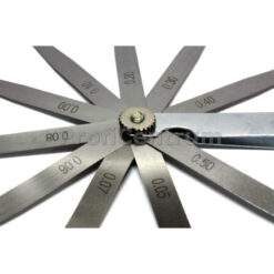 Alternative view of 10-Blatt Abstandslehre Fühlerlehre Ventillehre Fühllehre 0,05mm - 0,5mm