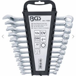 Maul-Ringschlüssel-Satz 12-tlg. 8-19 mm mit Wandhalter