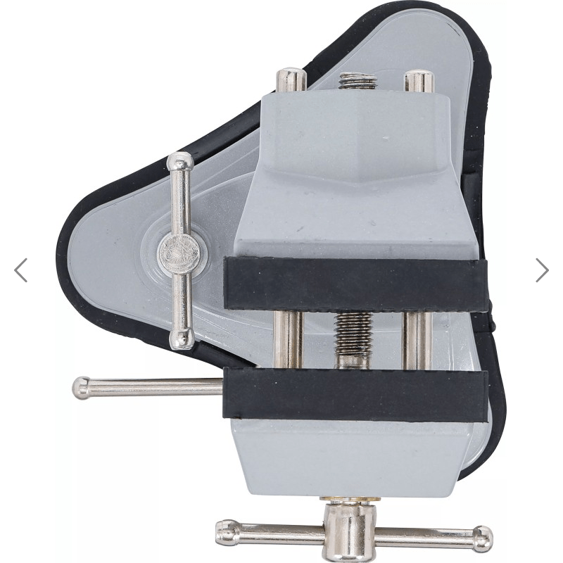 Tisch-Schraubstock schwenkbar mit Vakuum-Saugfuß – Bild 4