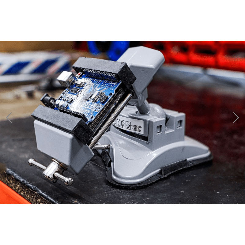 Tisch-Schraubstock schwenkbar mit Vakuum-Saugfuß – Bild 5