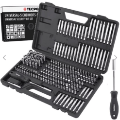 Universal-Sicherheits-Bitsatz 1/4" Bitsortiment 208-tlg.