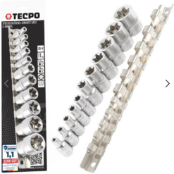 Außen Torx Steckschlüssel Satz 1/4'' 3/8'' Nüsse E4-E20