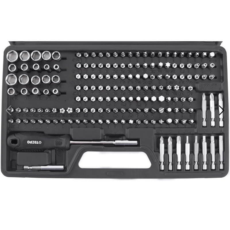 Universal-Sicherheits-Bitsatz 1/4" Bitsortiment 208-tlg. – Bild 2