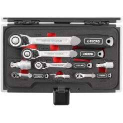 Alternative view of Umschaltknarren-Satz 8-tlg. mit Adaptern Ratschen