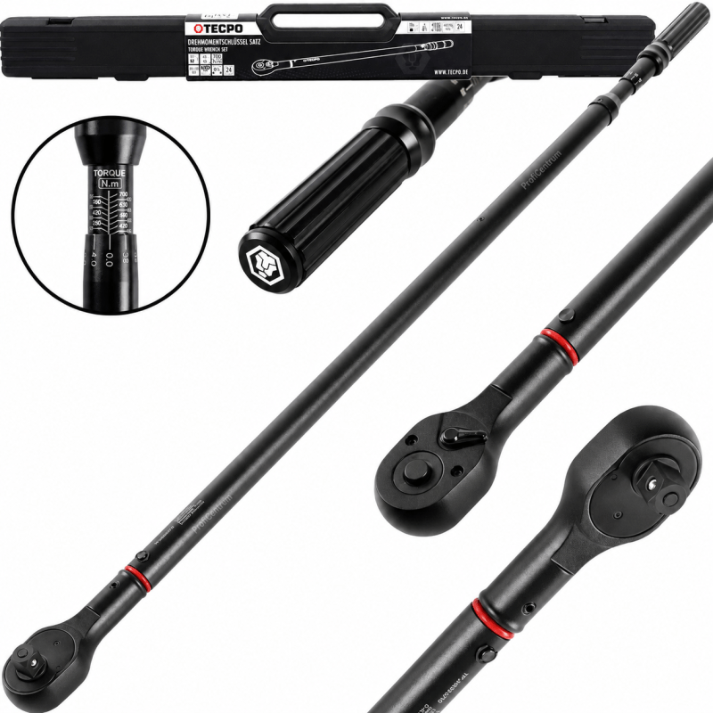 Drehmomentschlüssel 3/4", 140–700 Nm