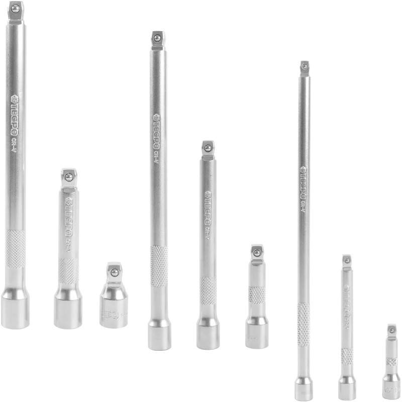 Verlängerung-Satz 1/2" 1/4'' 3/8'' 50-225 mm 9 Stück – Bild 5