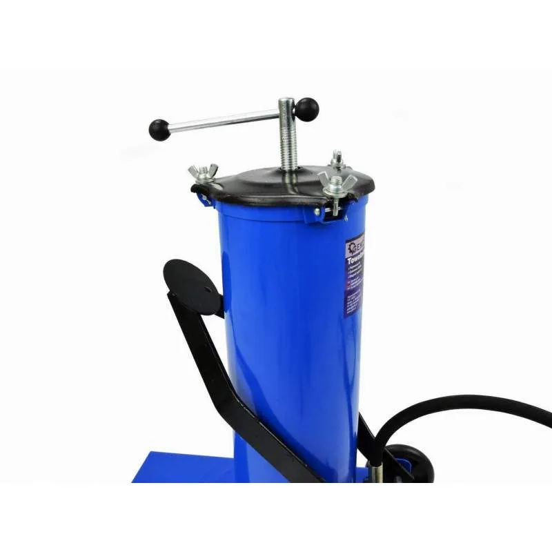 Fettpresse Abschmierpresse 6 Liter + 4 m Schlauch – Bild 2