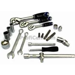Werkzeugsatz Koffer 1/2'' 1/4'' Satz 138-tlg Steckschlüssel Ratsche Nüsse Gelenk