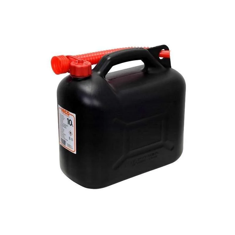 Benzinkanister 10L Plastik mit Trichter – Bild 5