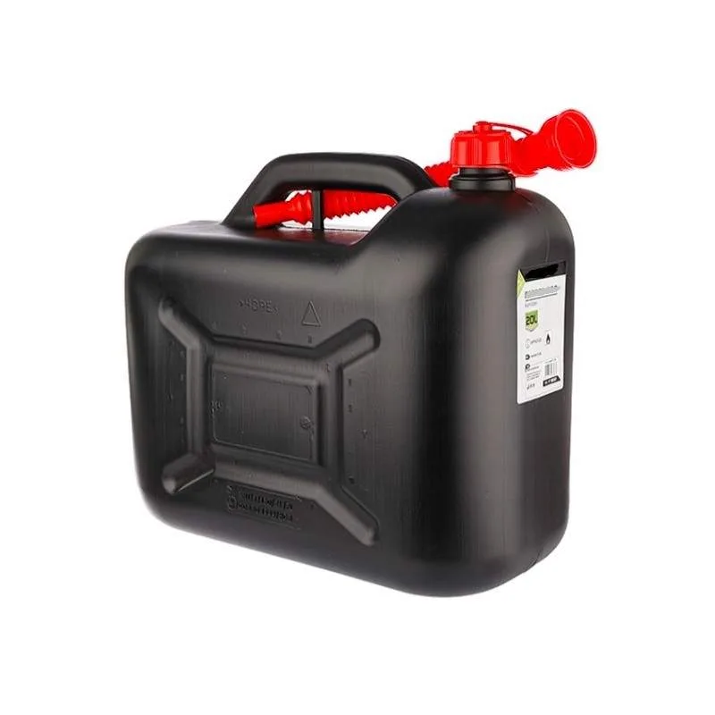 Benzinkanister 20L Plastik mit Trichter – Bild 2