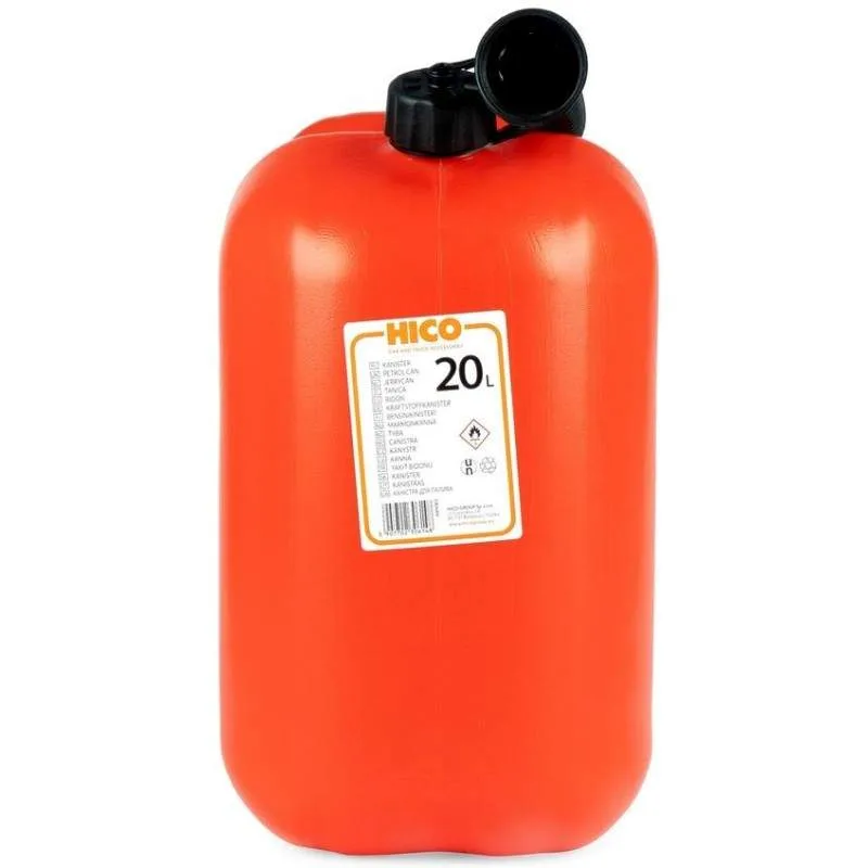Benzinkanister 20L Plastik mit Trichter – Bild 5