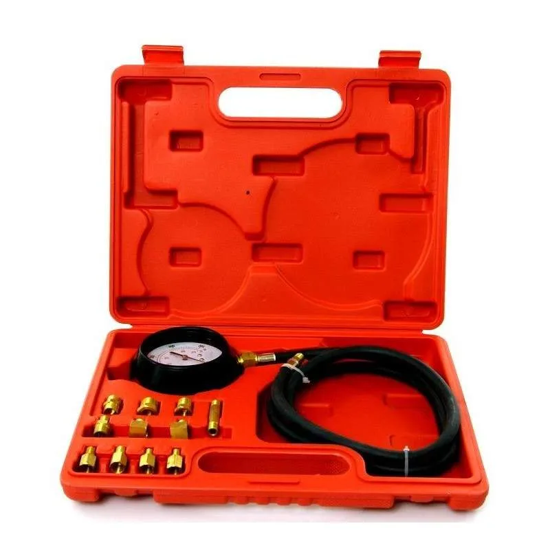 Öldruckanzeige Öldrucktester Manometer 0-35 BAR Meßgerät Prüfer – Bild 4