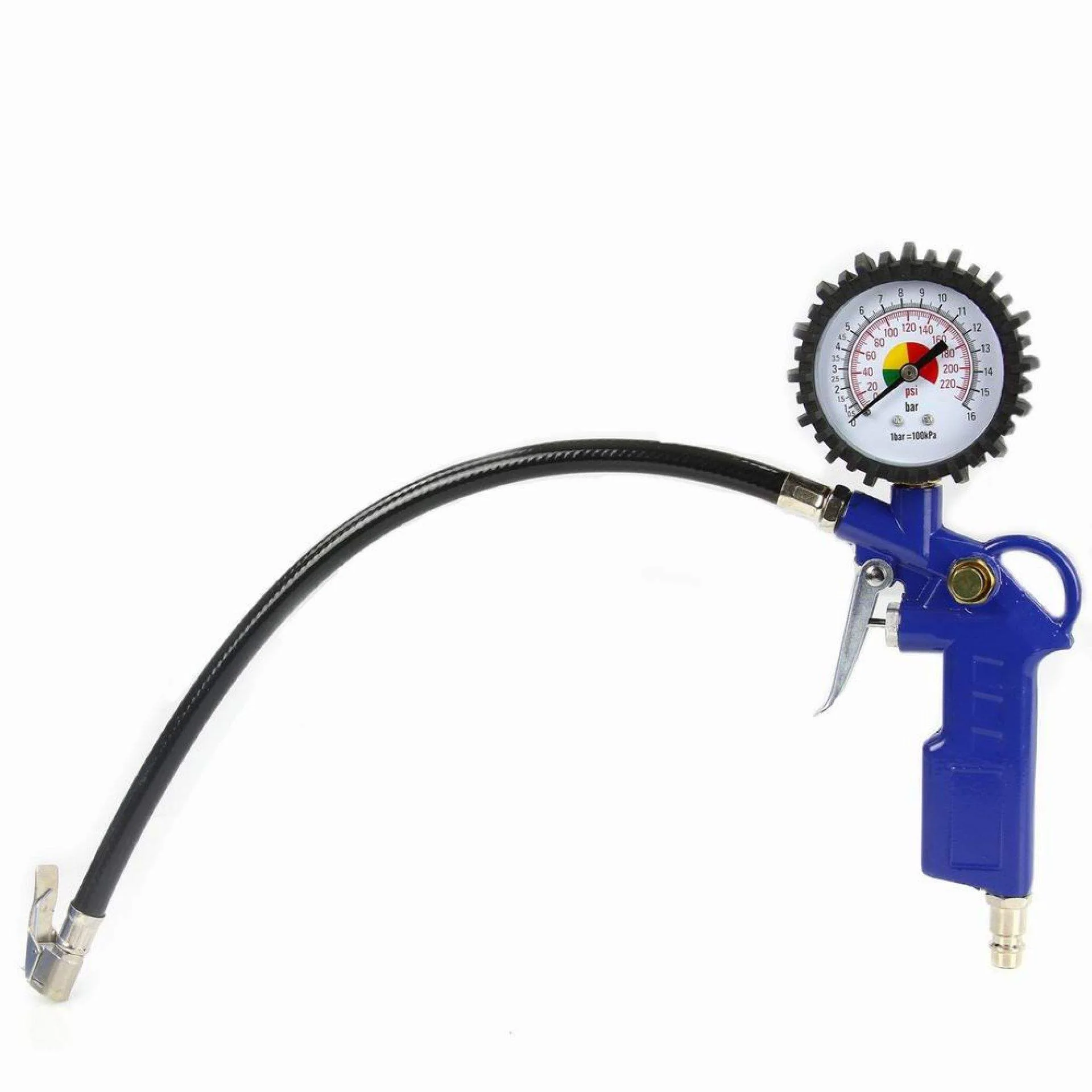 Druckluft Sprühpistole Schlauch Reifenfüller Kompressor Set – Bild 2