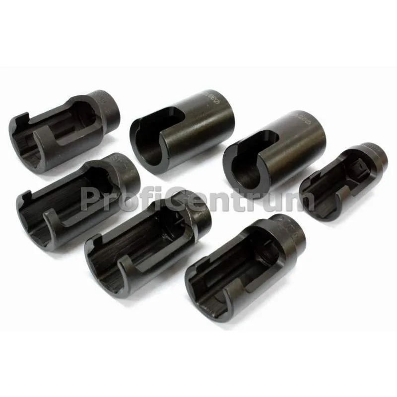 Einspritzdüsen Injektor Schlüssel Satz 7-tlg 1/2'' 3/4'' SIEMENS BOSCH Steckschlüssel – Bild 2