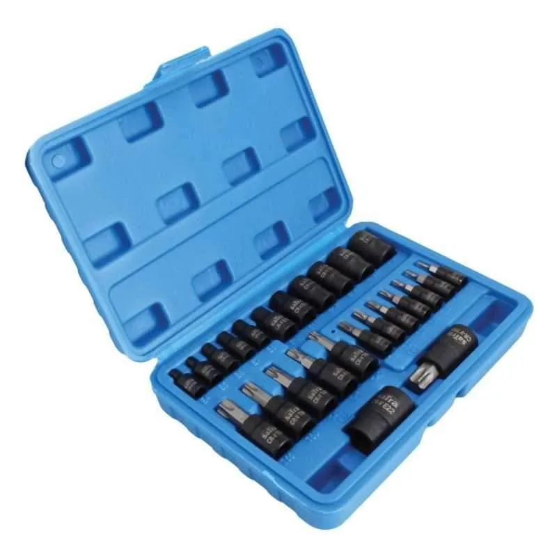 TORX/E-Steckschlüsselsatz 1/4''+3/8''+1/2'' 25-tlg. – Bild 3