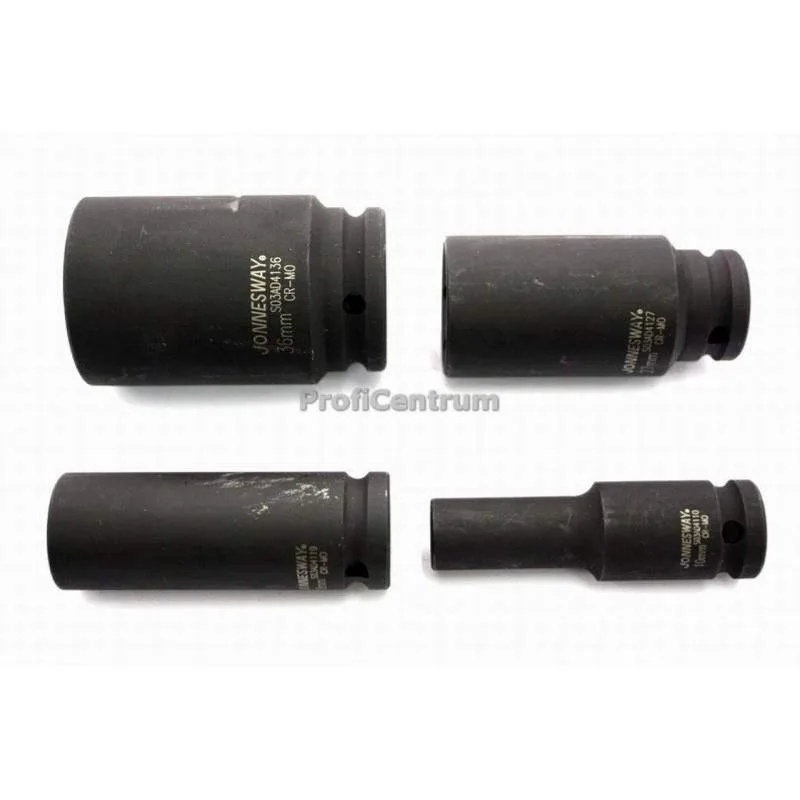 Schlagschrauber 1/2'' 19mm Steckschlüssel lang Kraftnuss Einsatz Stecknuss – Bild 3