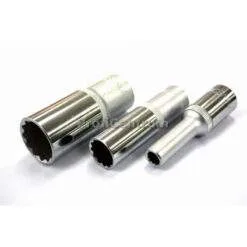 Steckschlüssel 15mm 1/2'' 12-Kant lang Einsatz Nuss