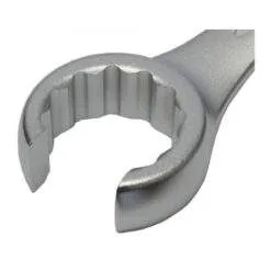 Bremsleitungsschlüssel-Satz 4-tlg Leitungsschlüssel Ringschlüssel 8-17mm Rolltasche Bremsleitungen