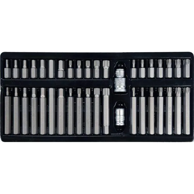 Profi Werkzeug 40 tlg Satz Torx Imbus Vielzahn Nuss – Bild 2