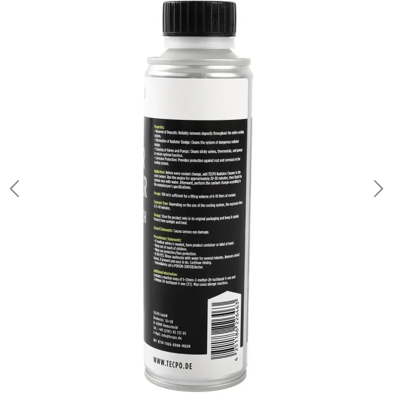 Kühlerreiniger Kühlwasser Zusatz Kühlsystem Reiniger 300 ml – Bild 3