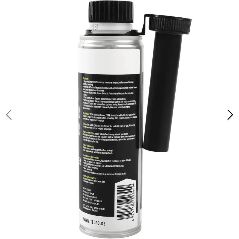 Injektor Reiniger ESTER Benzin Einsprizdüsen Additiv 300 ml – Bild 3
