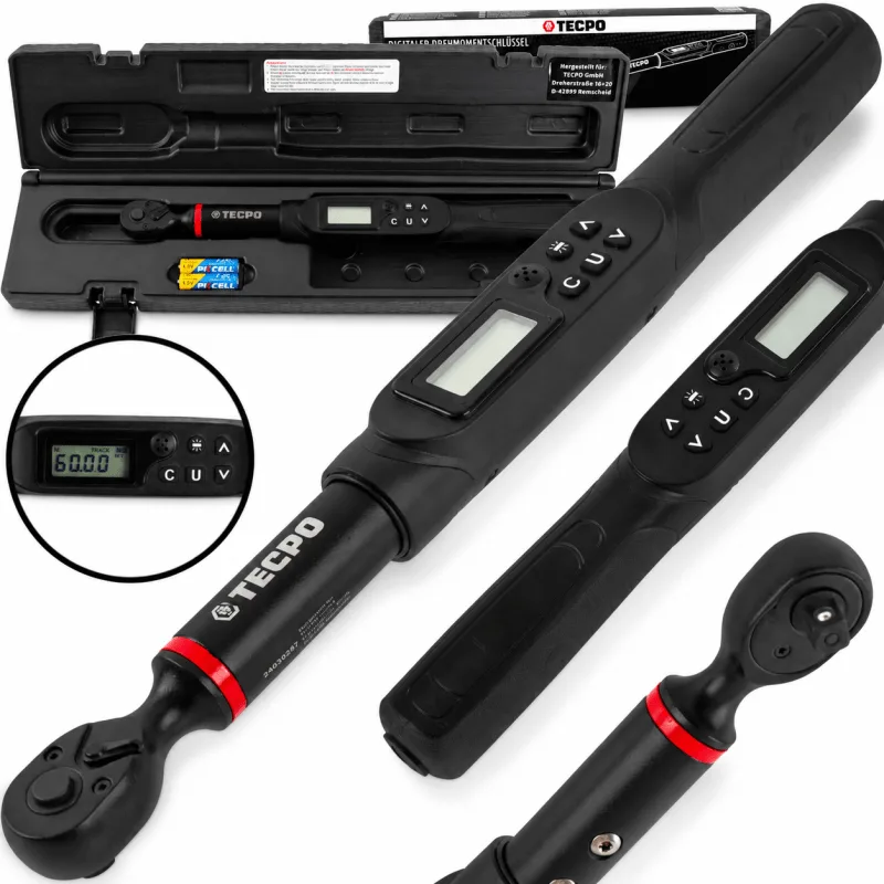 Digitaler Drehmomentschlüssel 3/8" 3-60 NM
